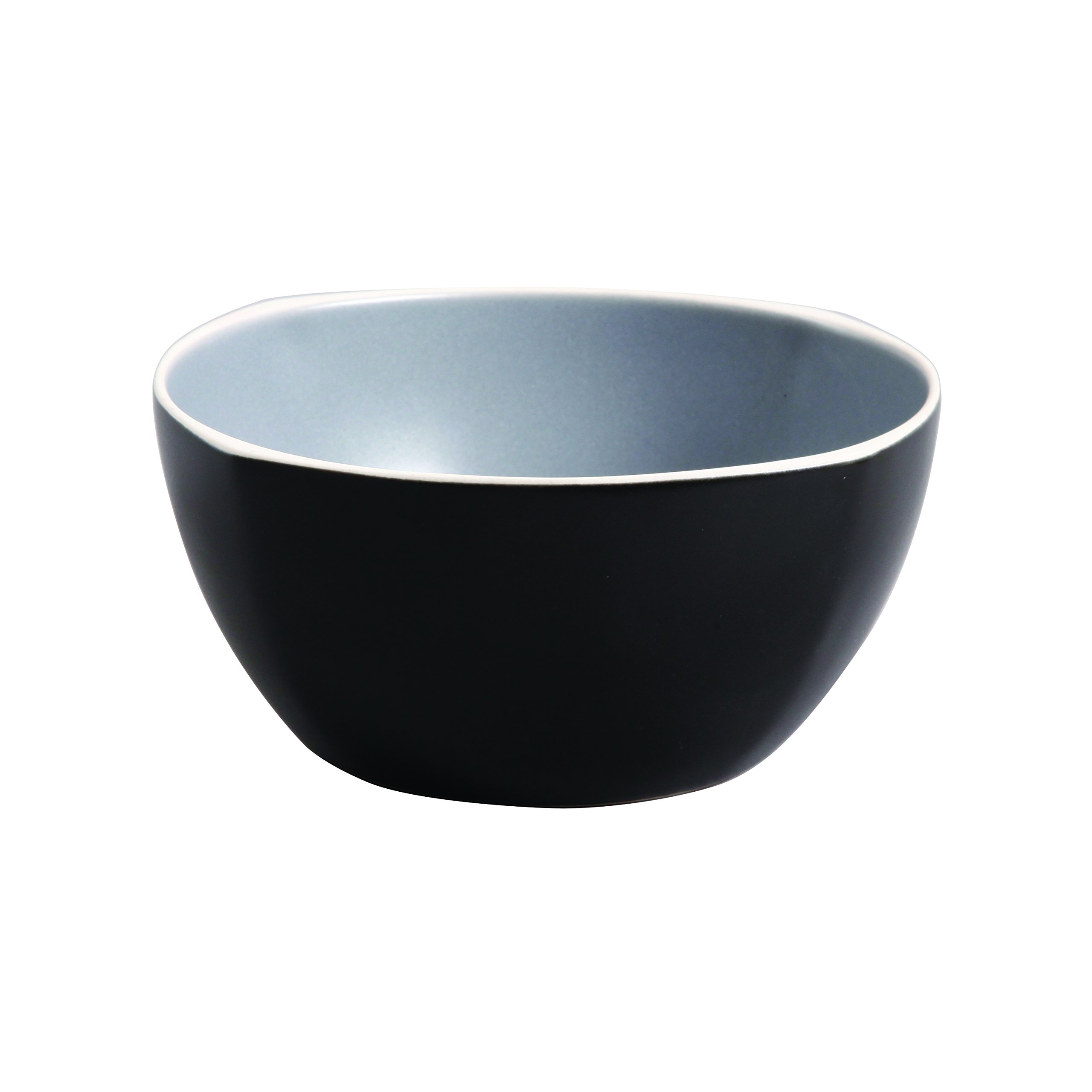 Premium Gibson Elite Soho Lounge 16-Piece Dinnerware Set for 4 - Matte Gray Stoneware Plates, Bowls & Mugs - Elegant Modern Tableware for Dining, Entertaining & Everyday Use