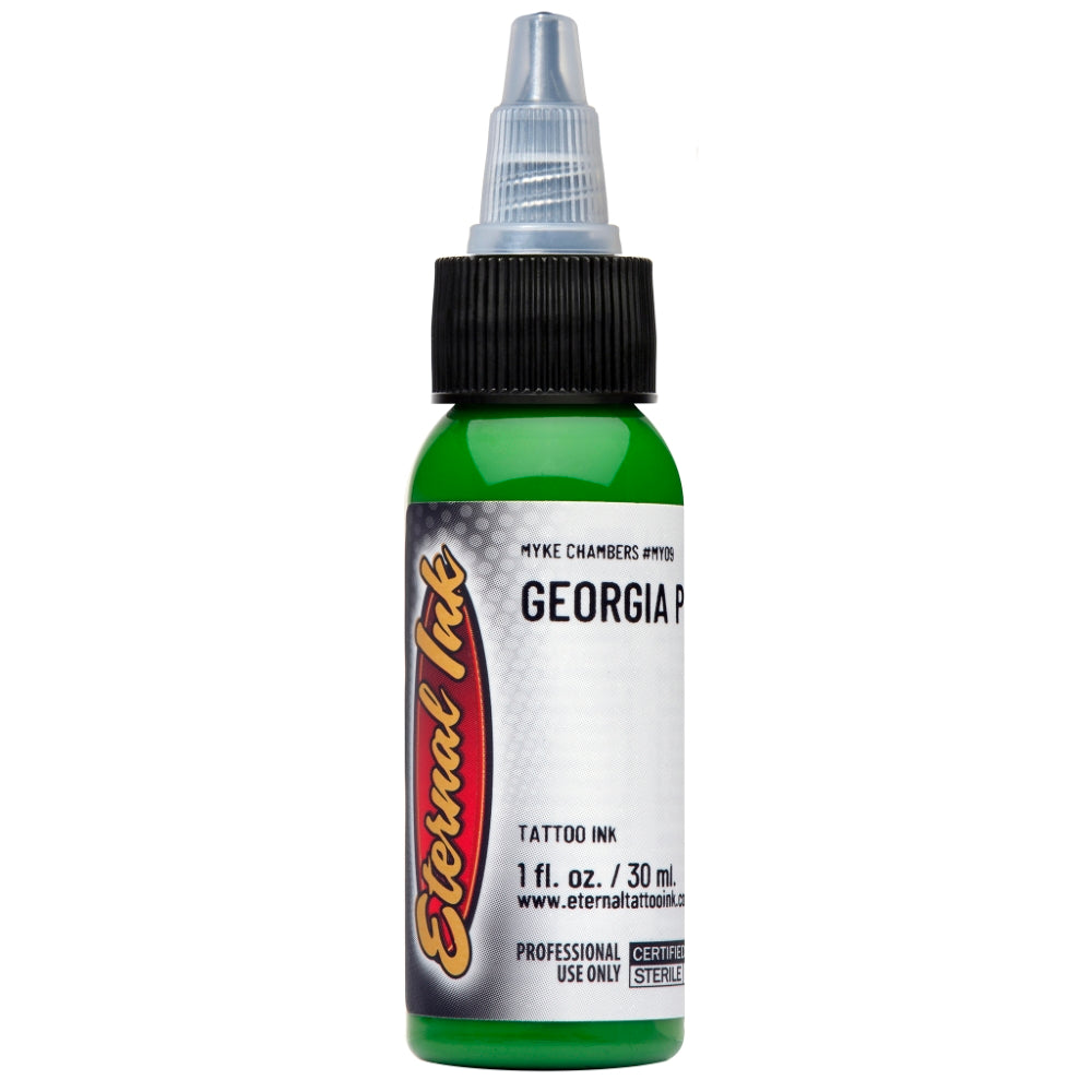 Eternal Ink Tattoo Supply - Myke Chambers Georgia Pine Tattoo Ink for Professional Artists | High-Quality, Long-Lasting Pigments for Tattooing and Body Art