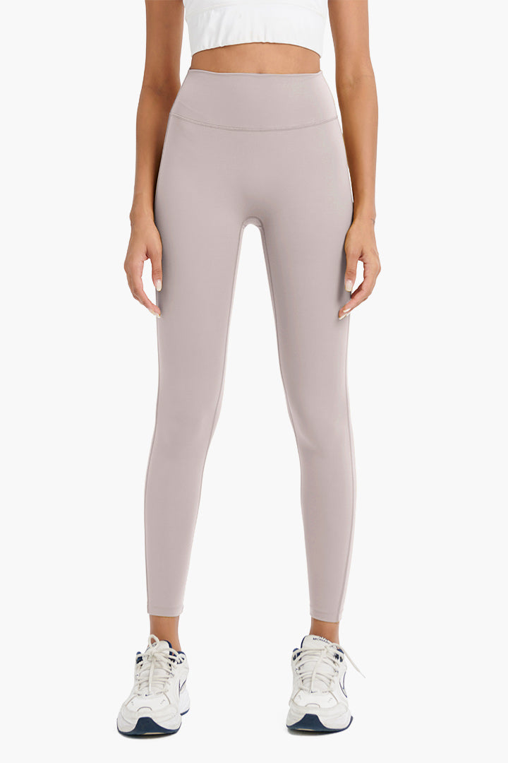 7/8 Naked Feeling Retro Leggings for Women - High Waist Yoga Pants with Soft Stretchy Fabric | Perfect for Workouts, Lounge & Everyday Wear