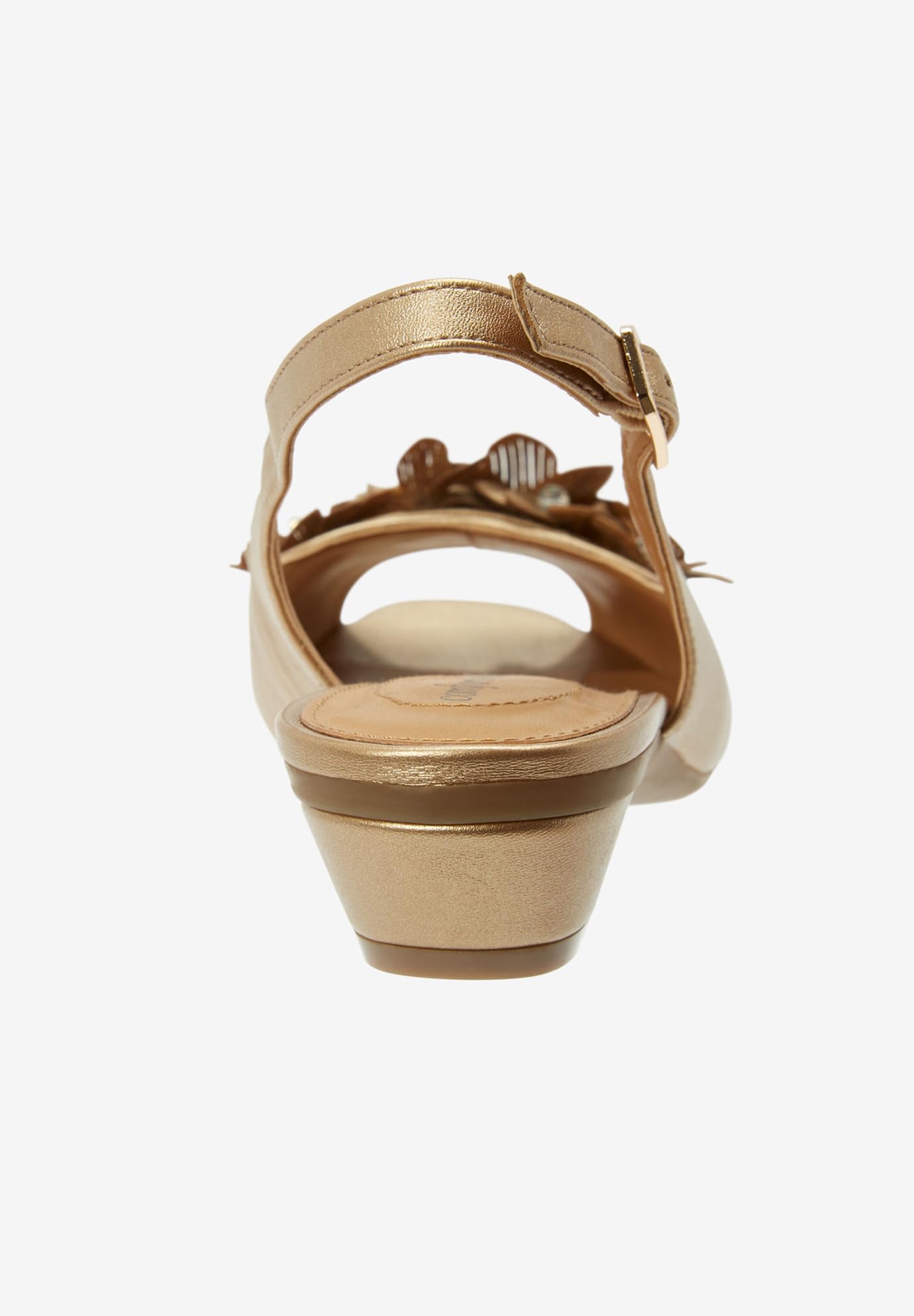 Comfortview Women's Wide Width The Rider Slingback Shoes - Comfortable & Stylish Slingback Heels for Work, Office & Casual Wear