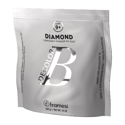 DeColor B Diamond Powder Bleach - Professional Hair Lightener for Salon & Home Use - Perfect for Highlights, Balayage, and Color Correction