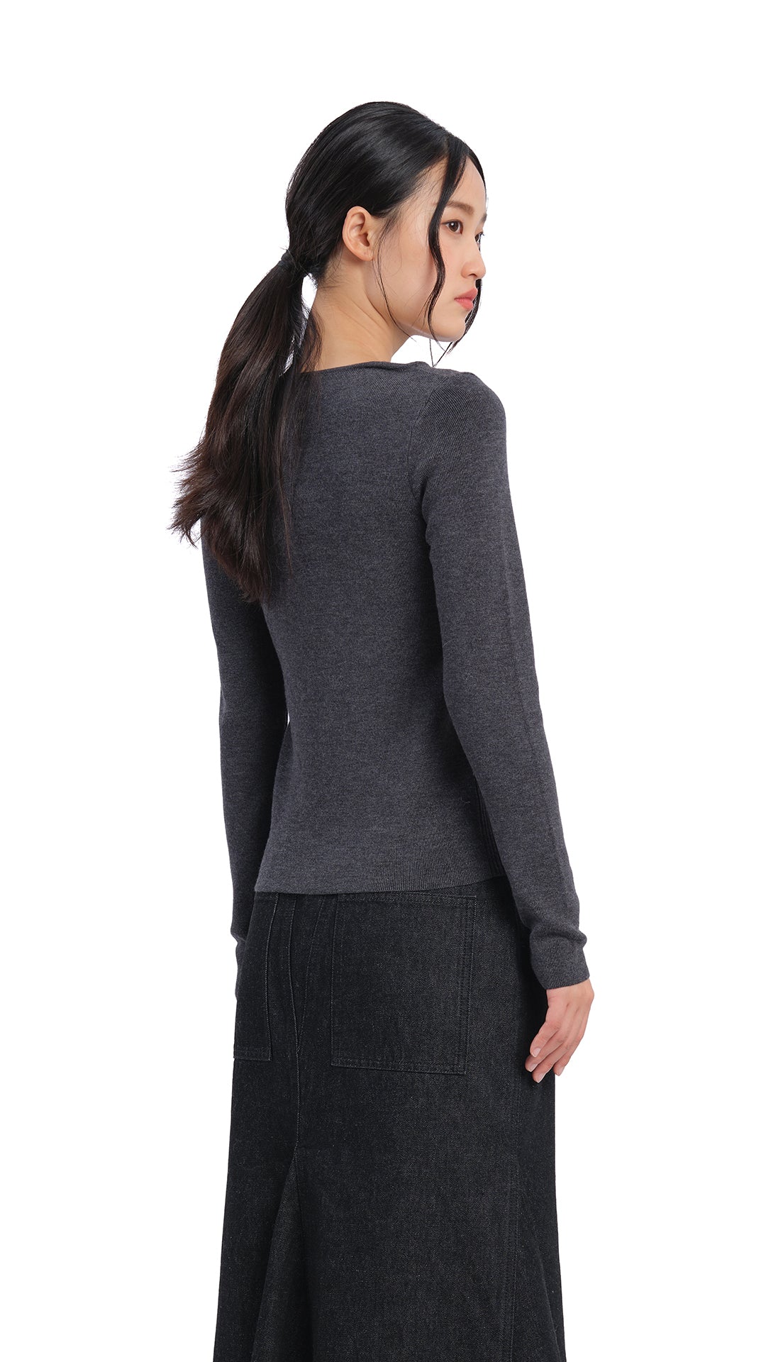 2 in 1 Wool Sweater for Women - Warm Winter Pullover & Cardigan Combo - Cozy Knitwear for Office, Travel & Casual Outfits