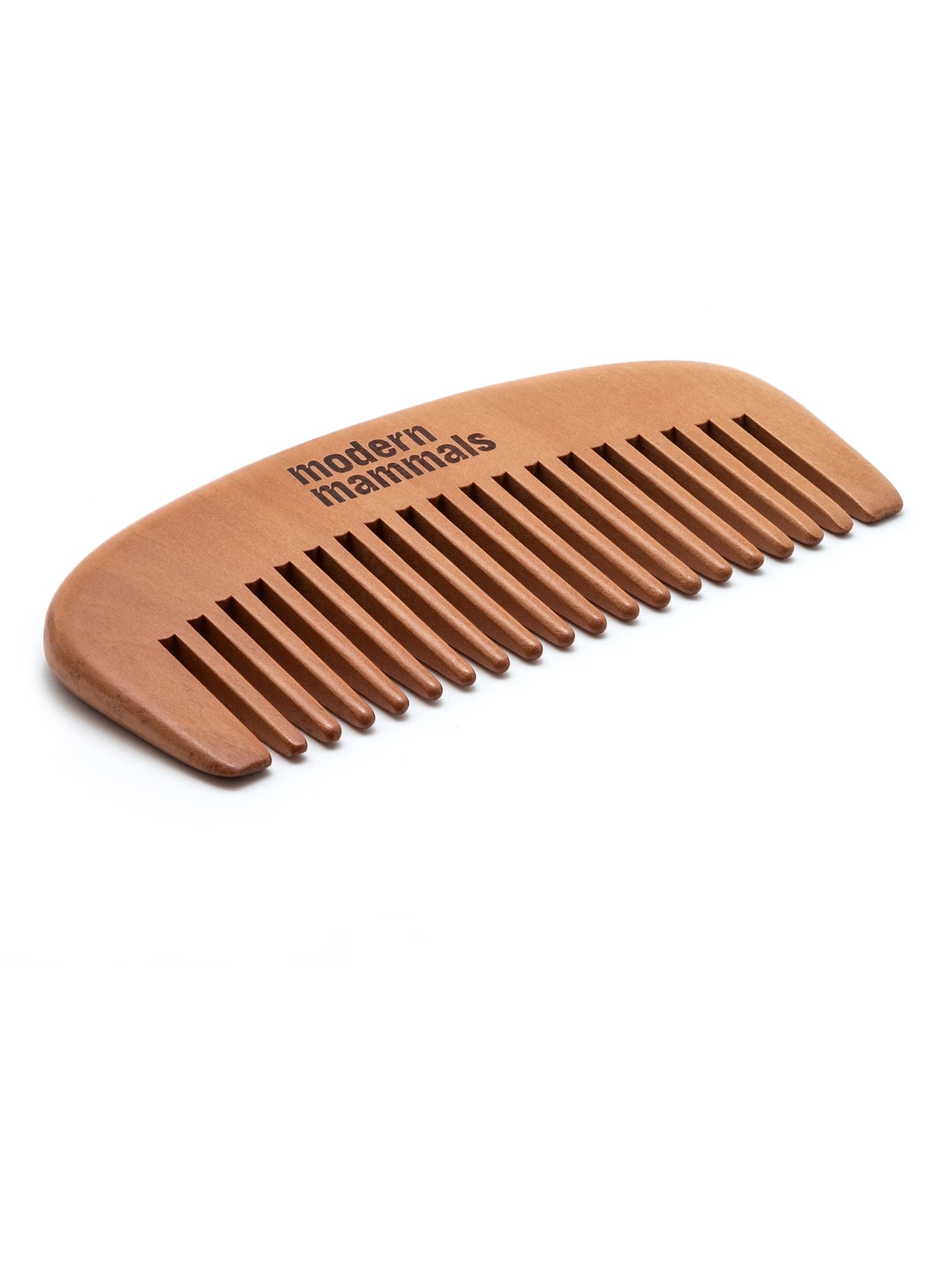 Modern Mammals Magic Mud Men's 2-in-1 Shampoo & Conditioner - Lather-Free Daily Cowash (8 oz) with Wooden Wide-Tooth Comb for Curly Hair & Beard Care | Gentle Cleansing for Men with Sensitive Scalp