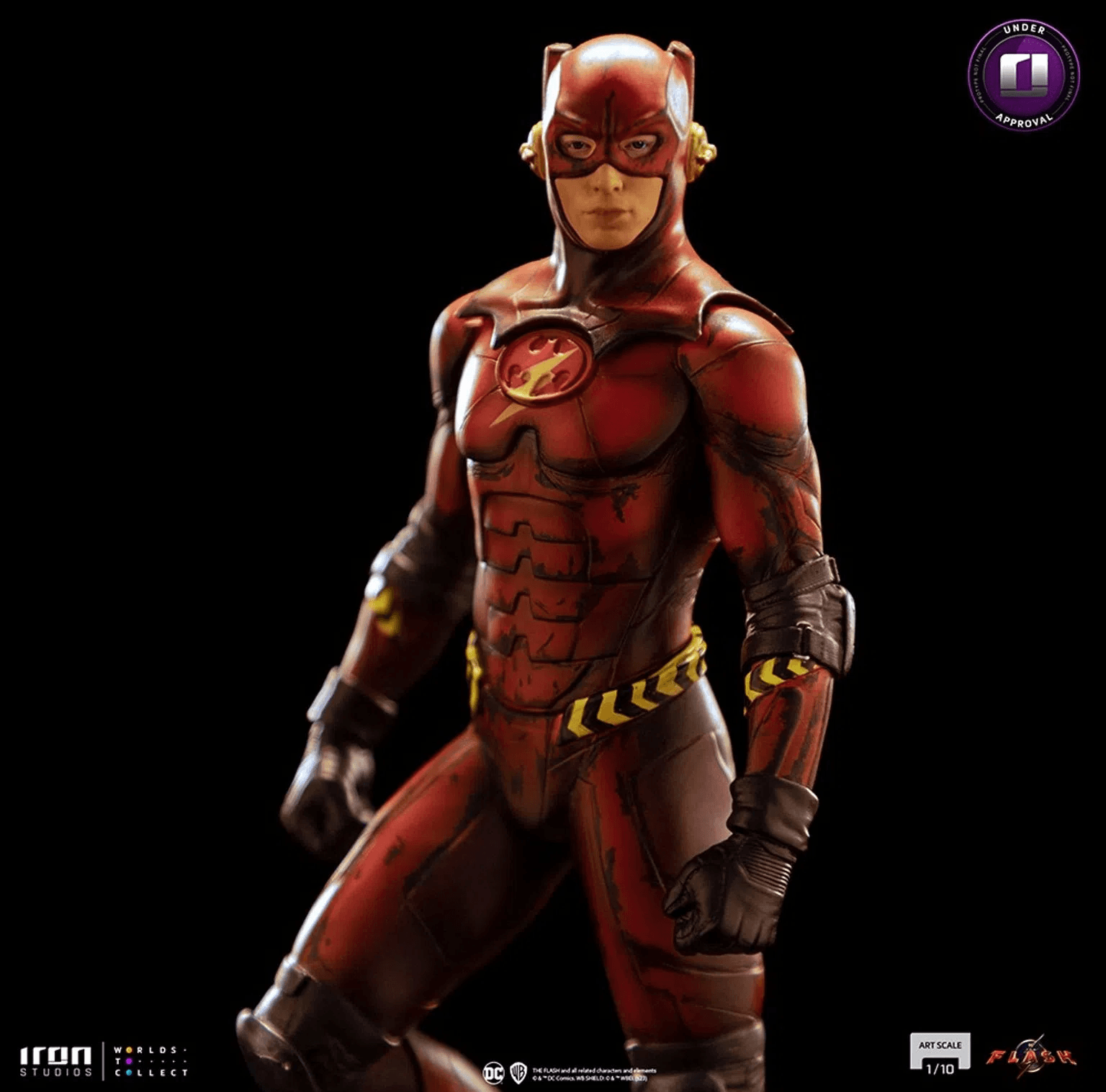Iron Studios The Flash Movie Flash Alternate Version Art Scale 1/10 Statue - DC Comics Collectible Figure for Display & Home Decor