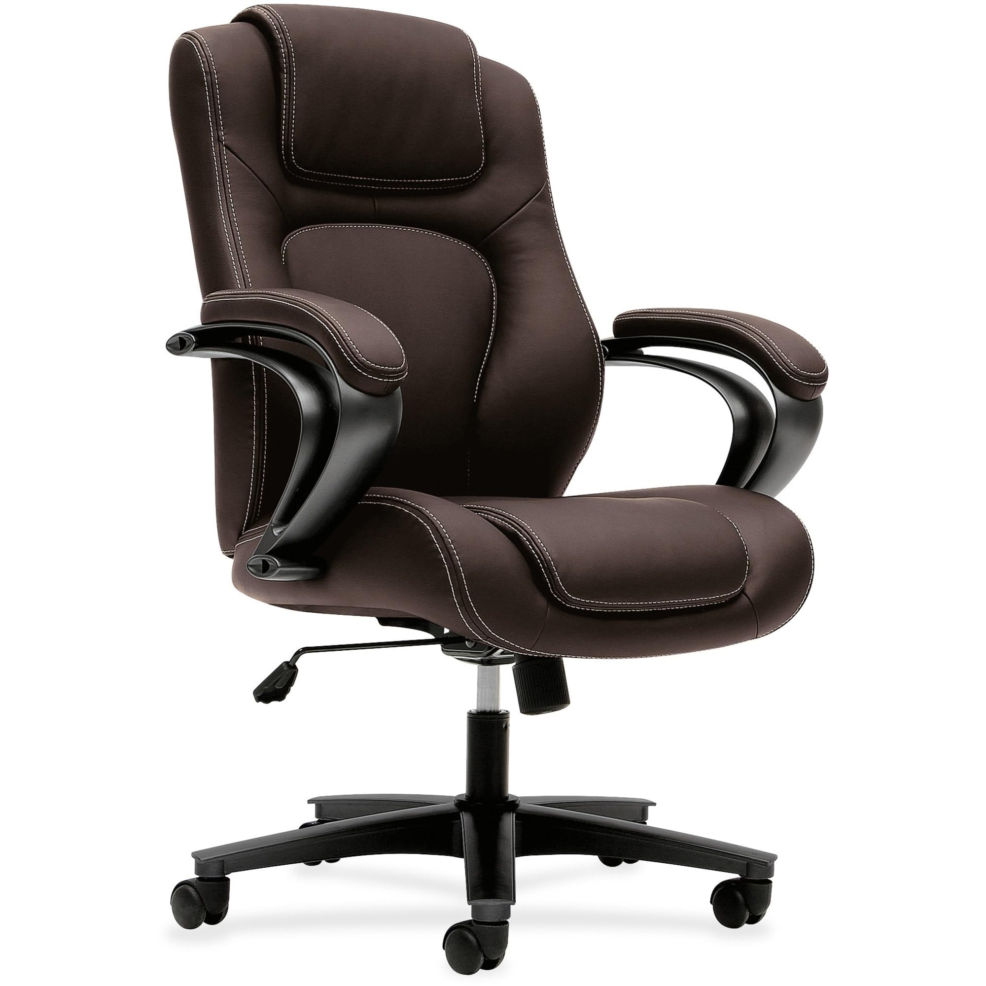 HON High-Back Executive Office Chair - Ergonomic Mesh Back Support with Adjustable Lumbar - Perfect for Home Office, Conference Rooms & Corporate Workspaces
