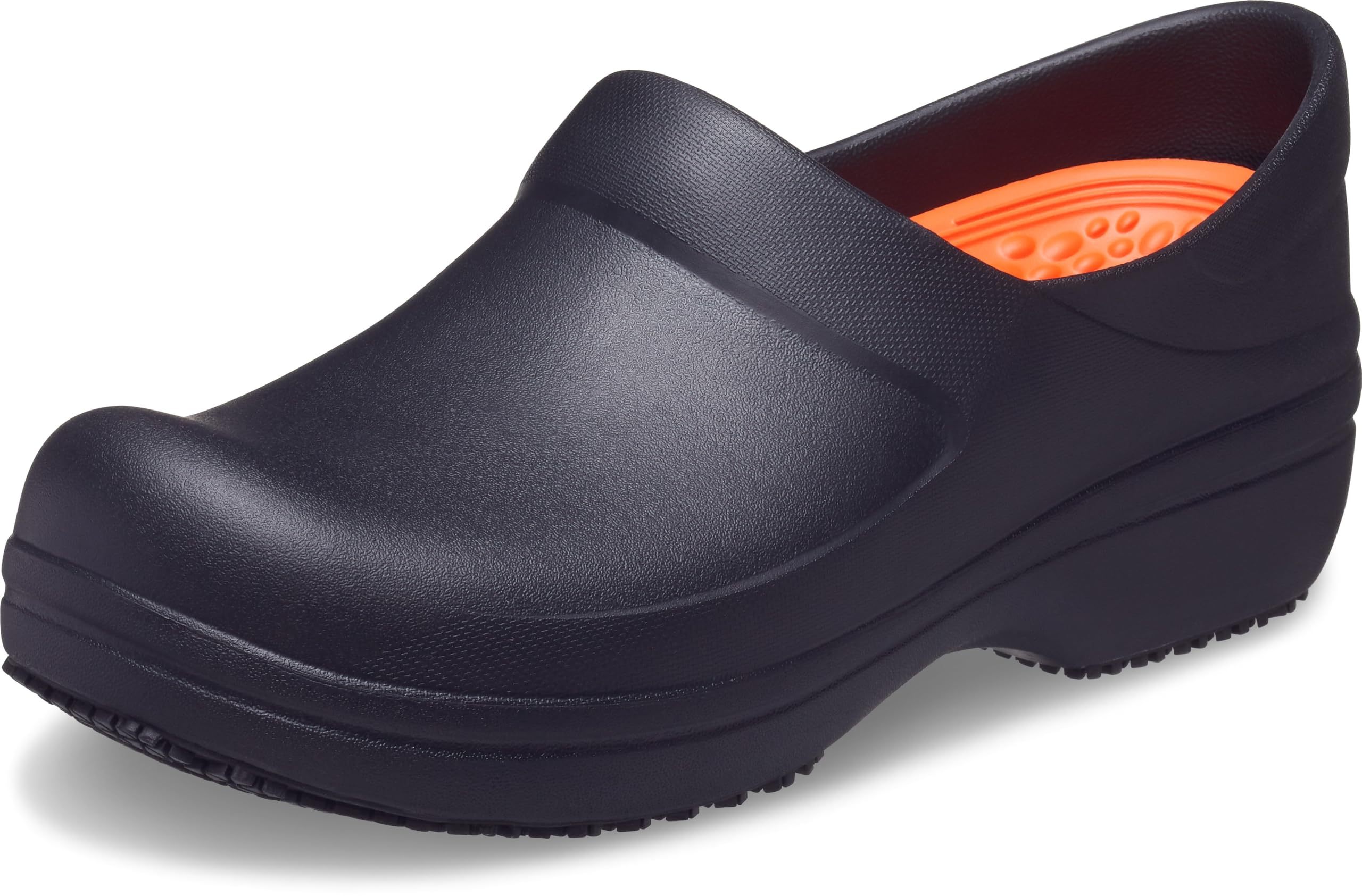 Crocs Women's Neria Pro II LiteRide Work Clog - Comfortable Slip-Resistant Nursing Shoes for Healthcare Workers & Food Service Professionals