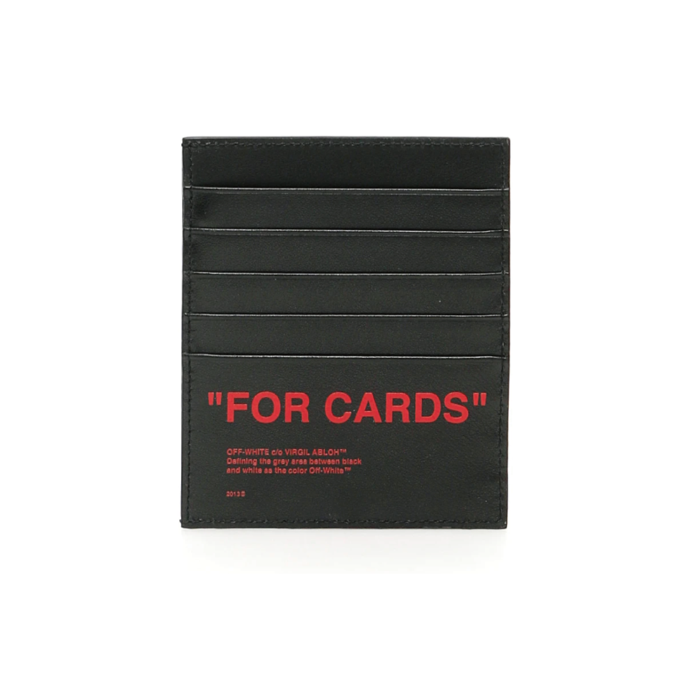 OFF WHITE 2020 Spring Summer Card Holder Wallet - Slim RFID Blocking Credit Card Case for Men & Women - Perfect for Travel, Business & Everyday Use