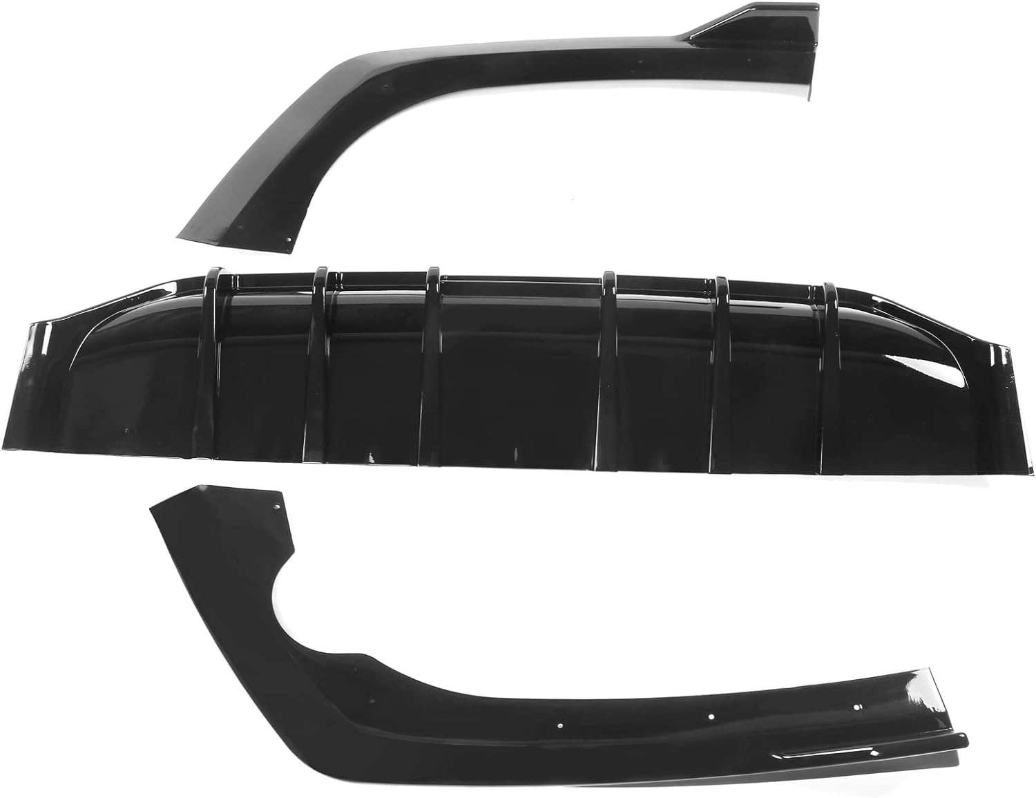 2021-2024 Kia K5 GT Line Rear Bumper Lip Diffuser & Spoiler Kit - 3PC PP Material - Enhance Style & Aerodynamics - Perfect for Car Enthusiasts & Street Racing
