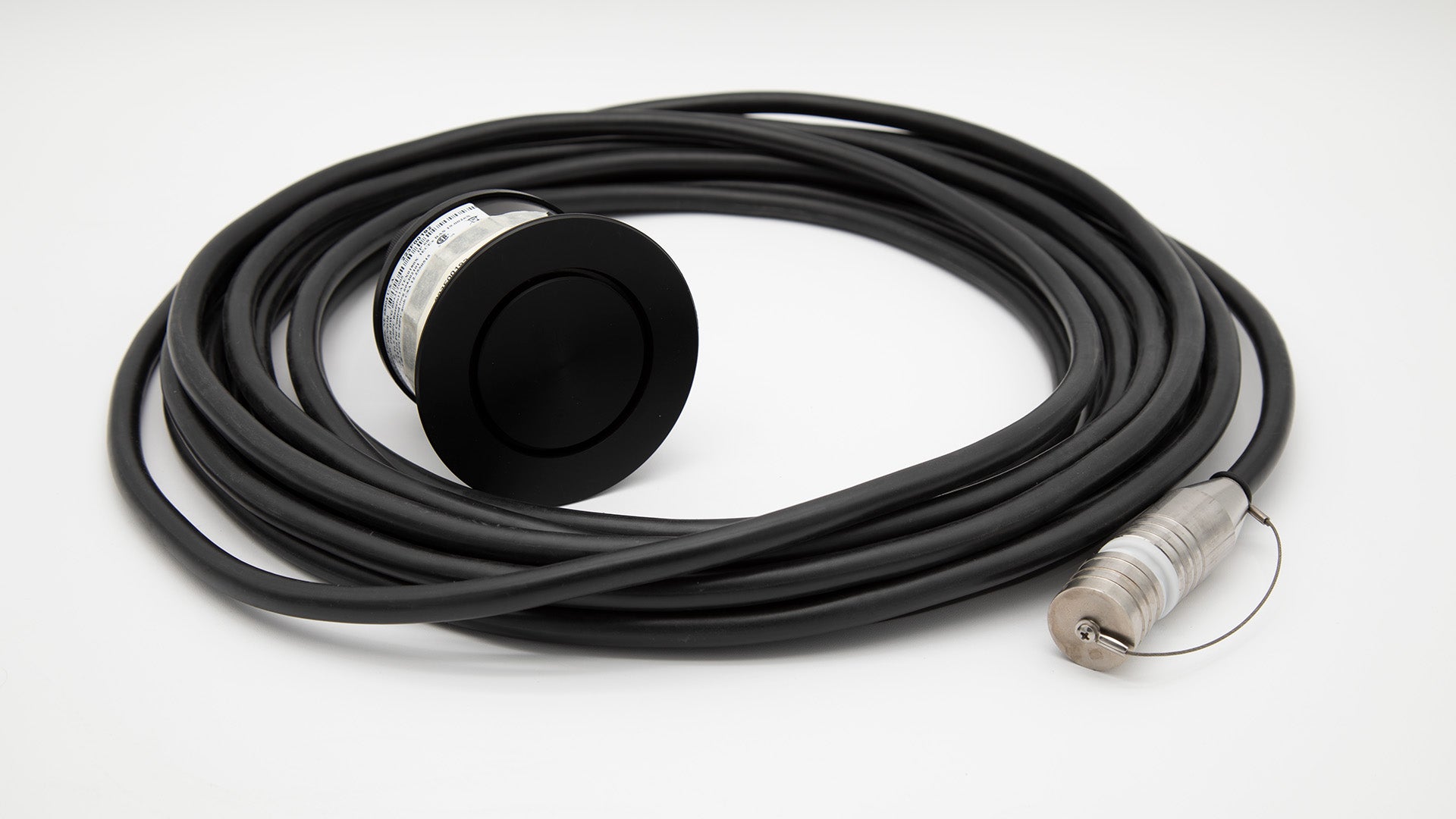 TIENet™ 310 Ex Ultrasonic Sensor with 32 Ft. Cable - Long Range Distance Measurement for Industrial Automation, Tank Level Monitoring & Hazardous Area Applications