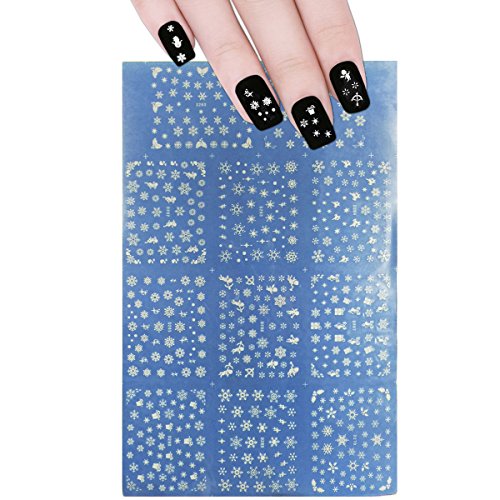 Snowflakes (500+ Nail Decals)