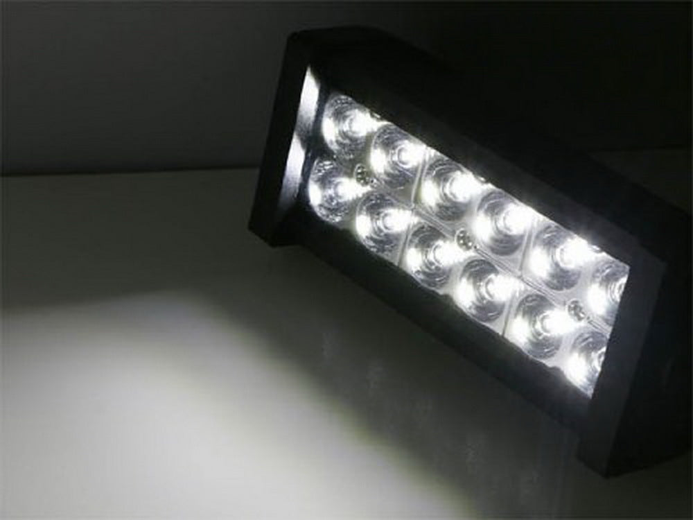 36W High Power LED Work Light Bar for Off-Road 4x4 Truck, SUV, Jeep, Boat & ATV - Waterproof Floodlight for Camping, Hunting, Emergency & Night Driving