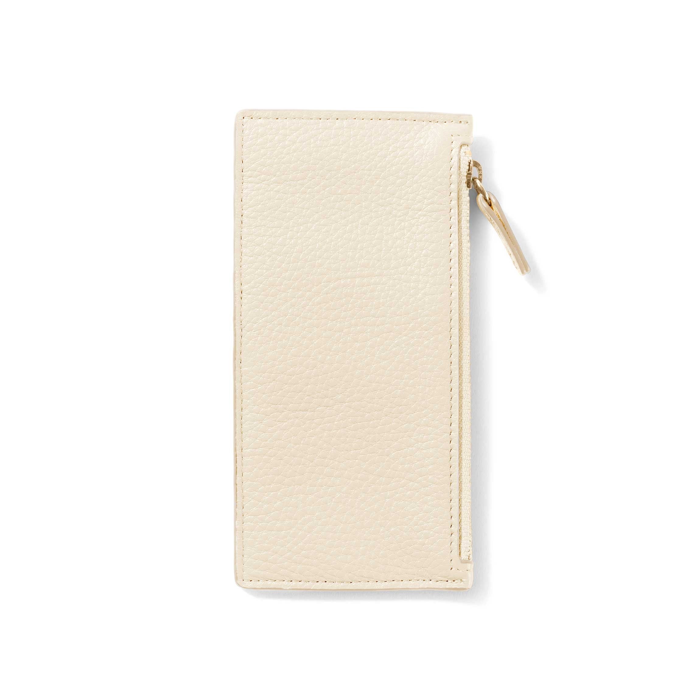 Devon Slim Zip Card Case Wallet - RFID Blocking Leather Card Holder for Men & Women - Perfect for Travel, Business & Everyday Use