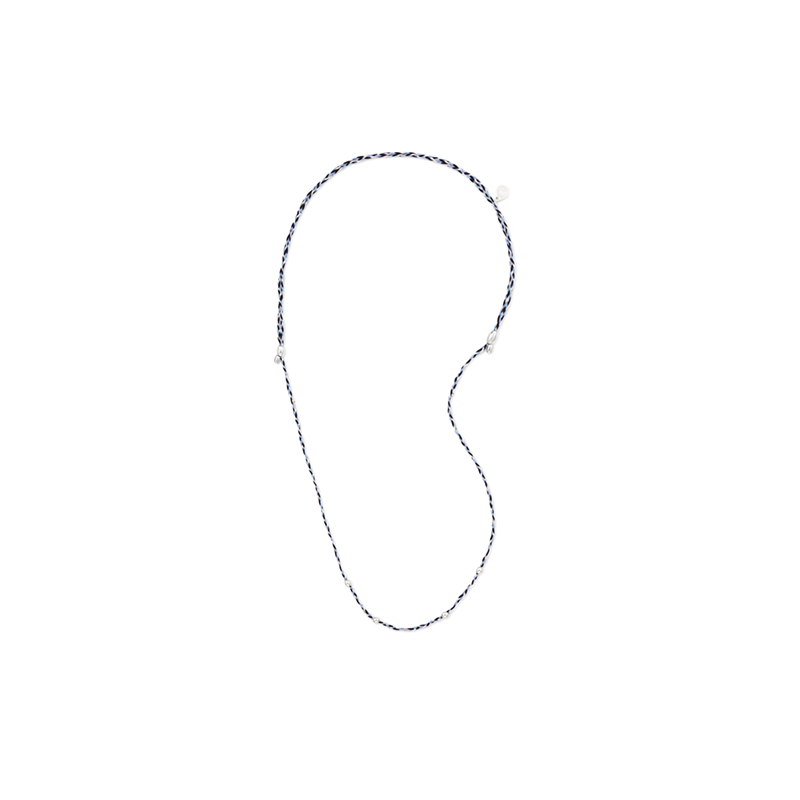Blue Precious Threads Necklace - Elegant Handmade Jewelry for Women | Perfect for Weddings, Parties & Everyday Wear