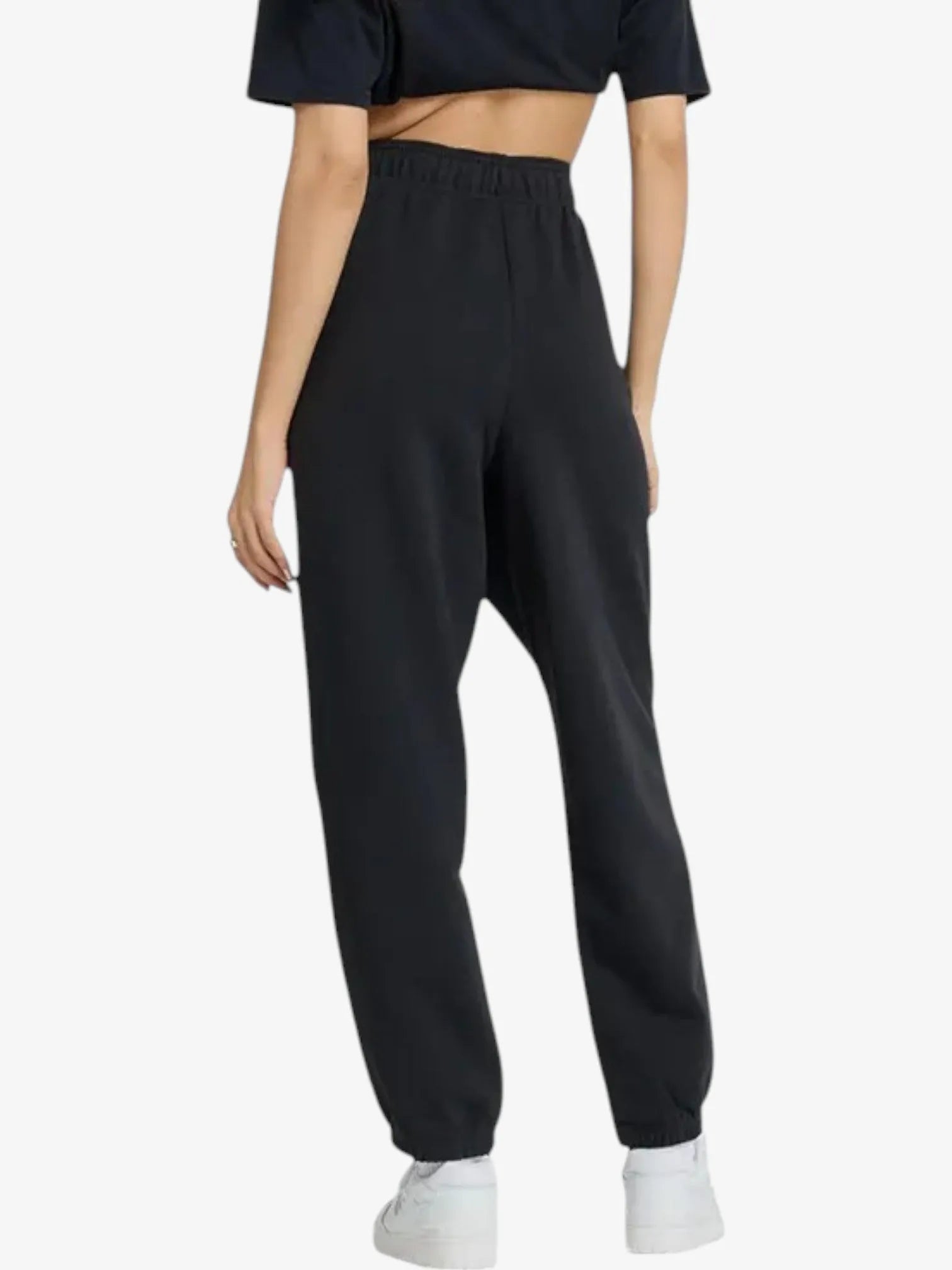 New Balance Women's Sport Essentials Jogger Pants - Black | Comfortable & Stylish Casual Wear for Running, Gym & Everyday Use