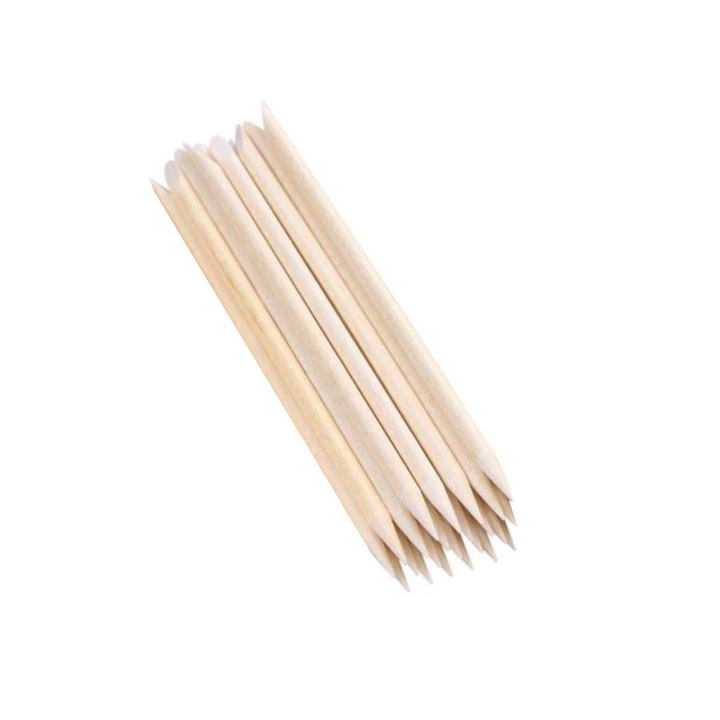 Professional Stainless Steel Cuticle Pusher Sticks - Manicure & Pedicure Tool for Nail Care, Grooming & Cuticle Removal - Perfect for Home & Salon Use