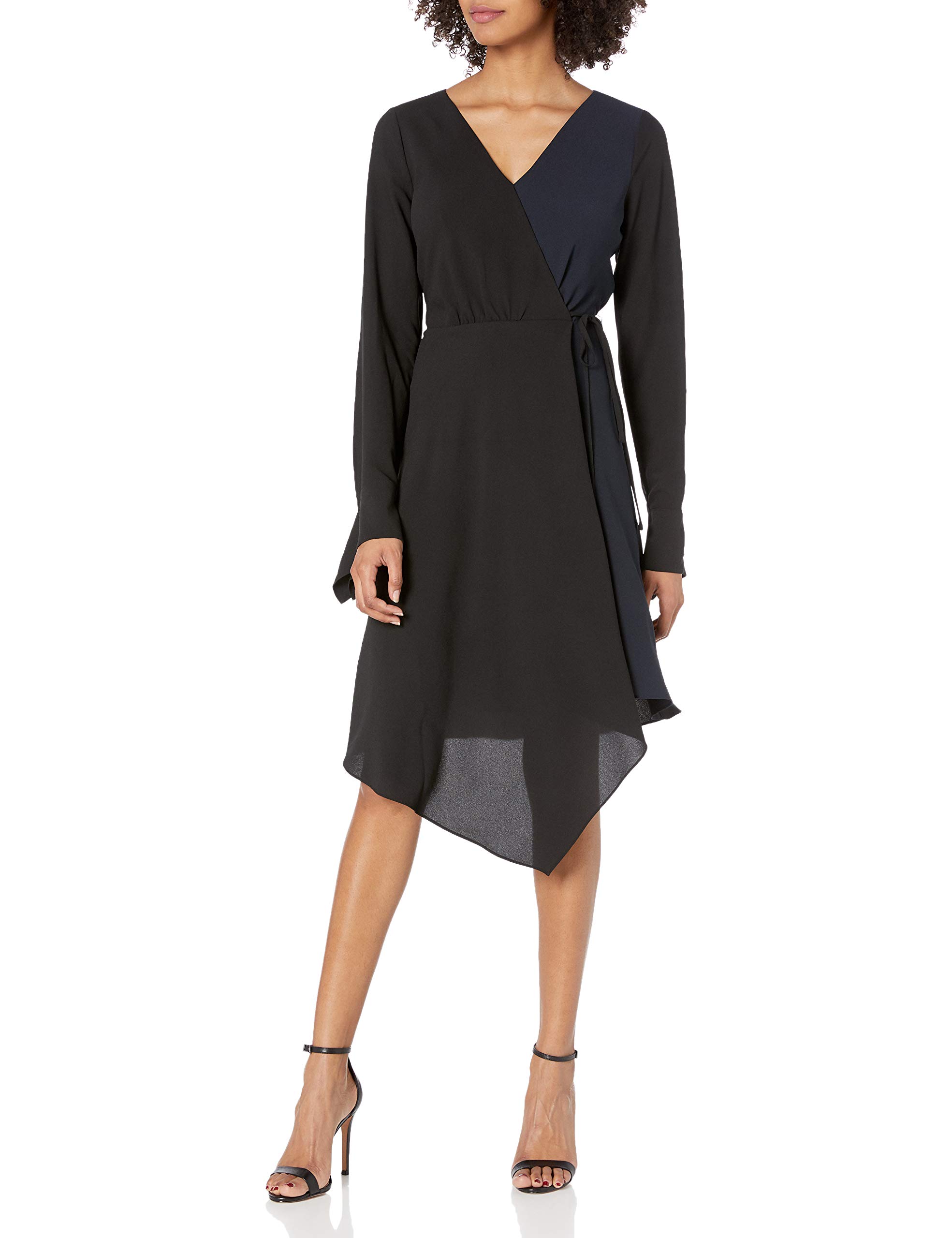 Bailey 44 Women's Faux Silk Wrap Dress - Breathable & Durable Midi Dress for Work, Date Night & Special Occasions