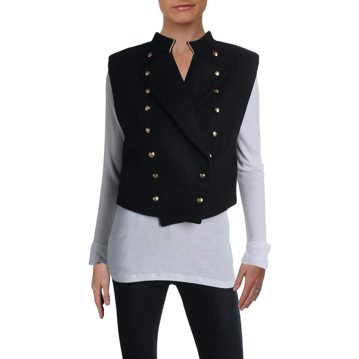 Free People Women's Embellished Outerwear Vest - Stylish Layering Piece for Fall & Winter Fashion | Perfect for Casual Outfits, Date Nights & Office Wear