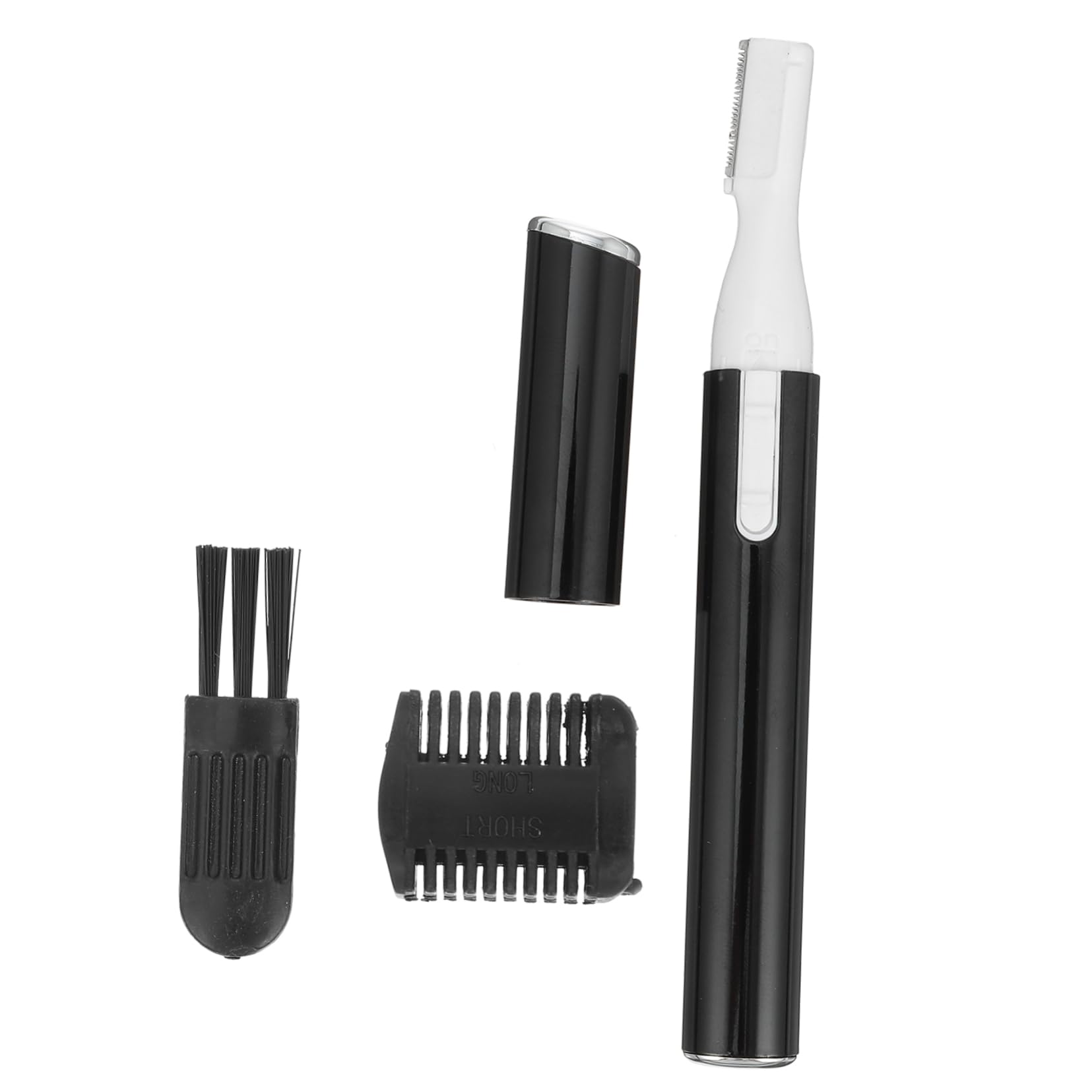 Electric Eyebrow Shaver for Women - Painless Facial Hair Remover Tool with 1 Replacement Head | Perfect for Eyebrow Shaping, Upper Lip & Peach Fuzz Removal at Home or Travel