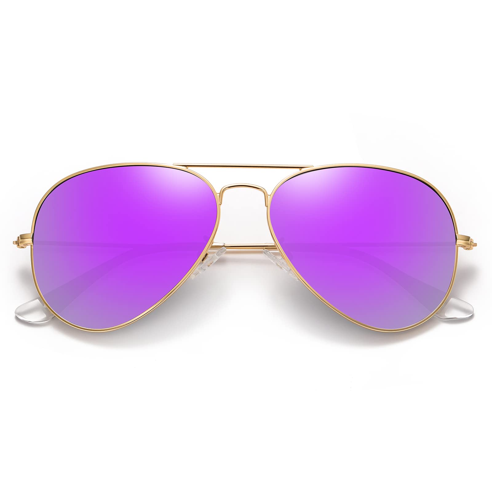 Polarized Aviator Sunglasses for Men & Women - UV400 Protection Metal Frame - Perfect for Driving, Outdoor Activities & Fashion Accessories