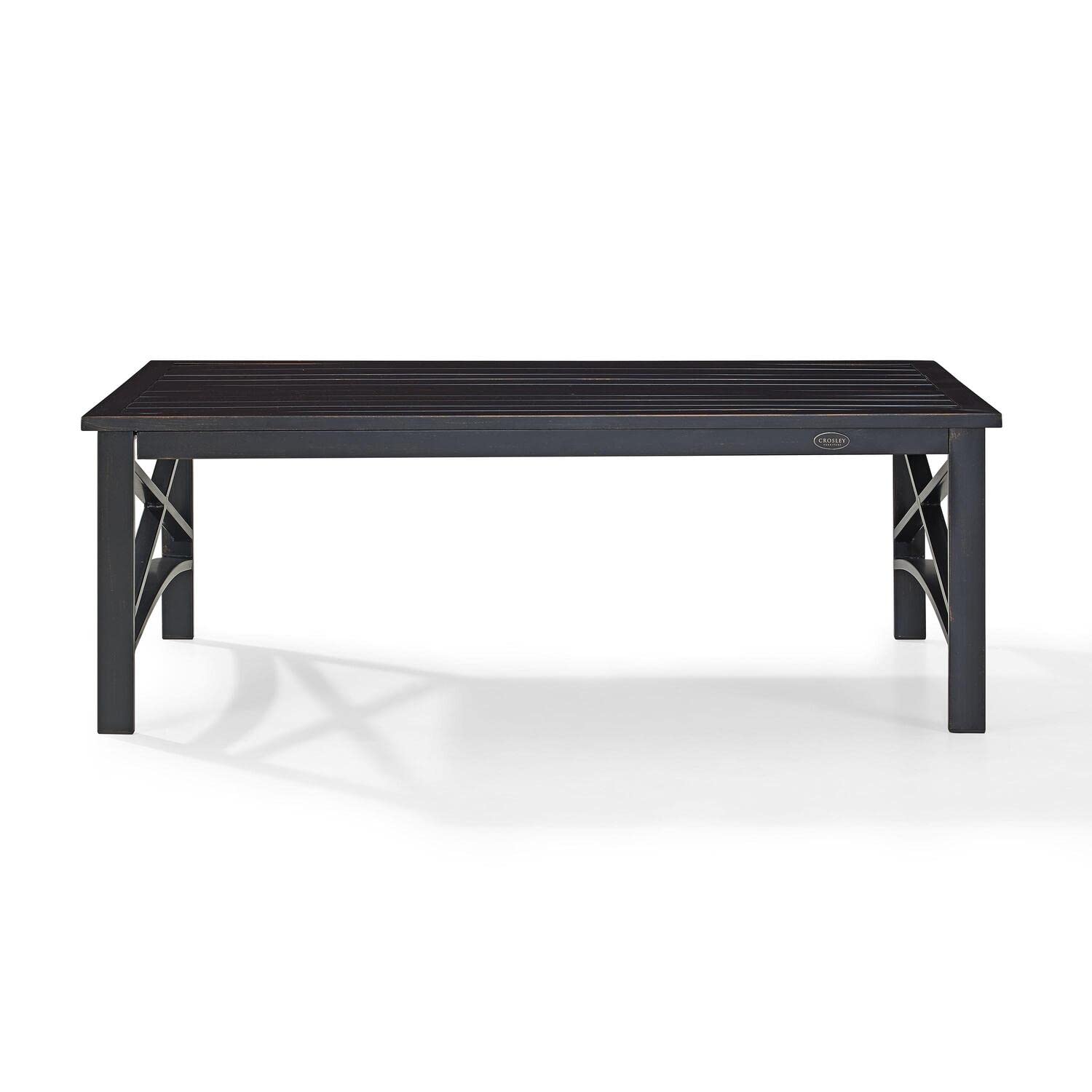 Island Oasis Outdoor Metal Coffee Table - 26.5