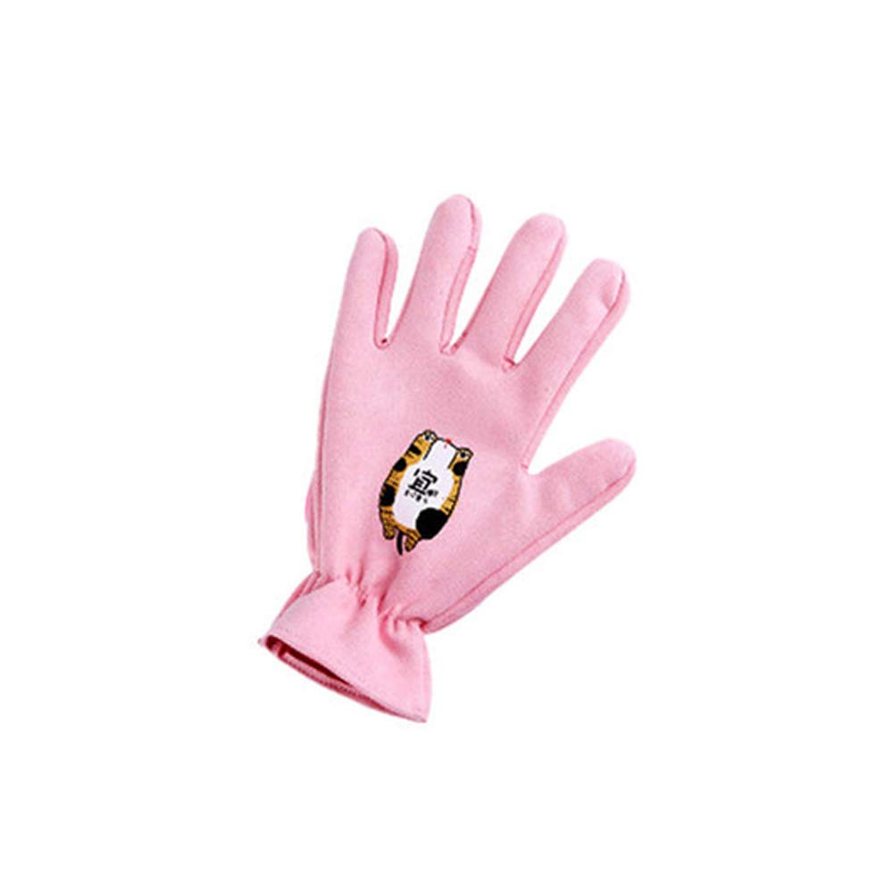 ZXXY Pet Hair Removal Gloves for Dogs & Cats - Silicone Grooming & Massage Gloves - Bath Brush & Cleaning Supplies (Pink, Left Hand) - Perfect for Home Grooming, Shedding Control & Bonding Time