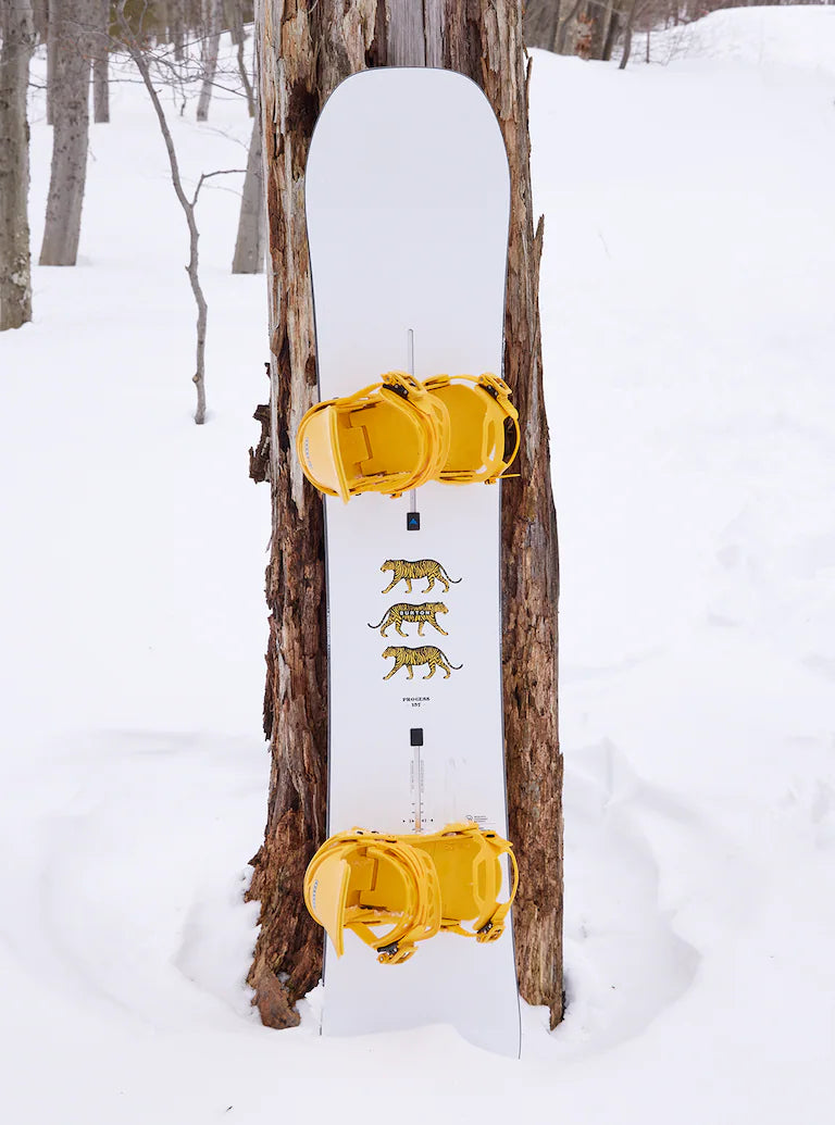 Burton Process Snowboard 2025 - All-Mountain Freestyle Snowboard for Men & Women | Best for Park, Powder & Groomers | Perfect for Tricks, Jumps & Freeriding