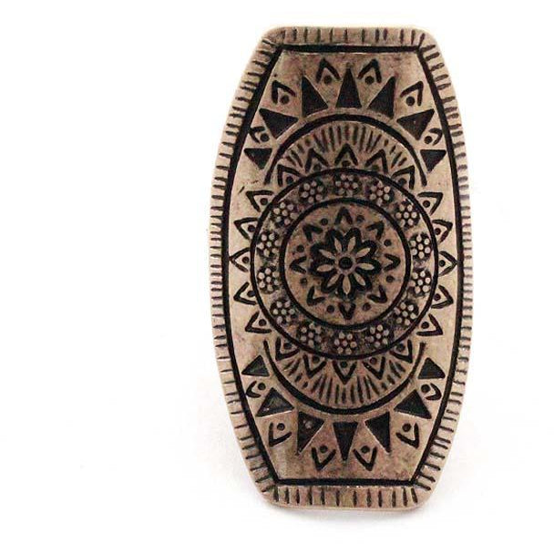 Bohemian Stretch Ring for Women - Adjustable & Comfortable Fashion Jewelry - Perfect for Boho, Casual & Festival Outfits