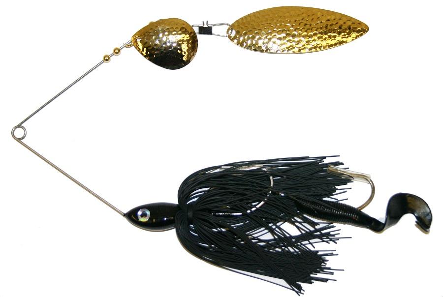 Acebaits Ace Tandem Big Spinnerbait - Premium Bass Fishing Lure with Dual Blades for Freshwater & Saltwater - Perfect for Bass, Pike, and Muskie Fishing in Lakes and Rivers