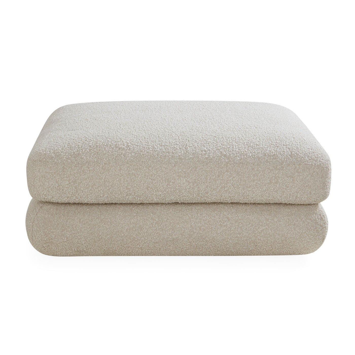 Pompidou Ottoman - Modern Round Storage Ottoman with Removable Cushion Top, Perfect for Living Room, Bedroom, or Nursery - Extra Seating & Stylish Home Decor