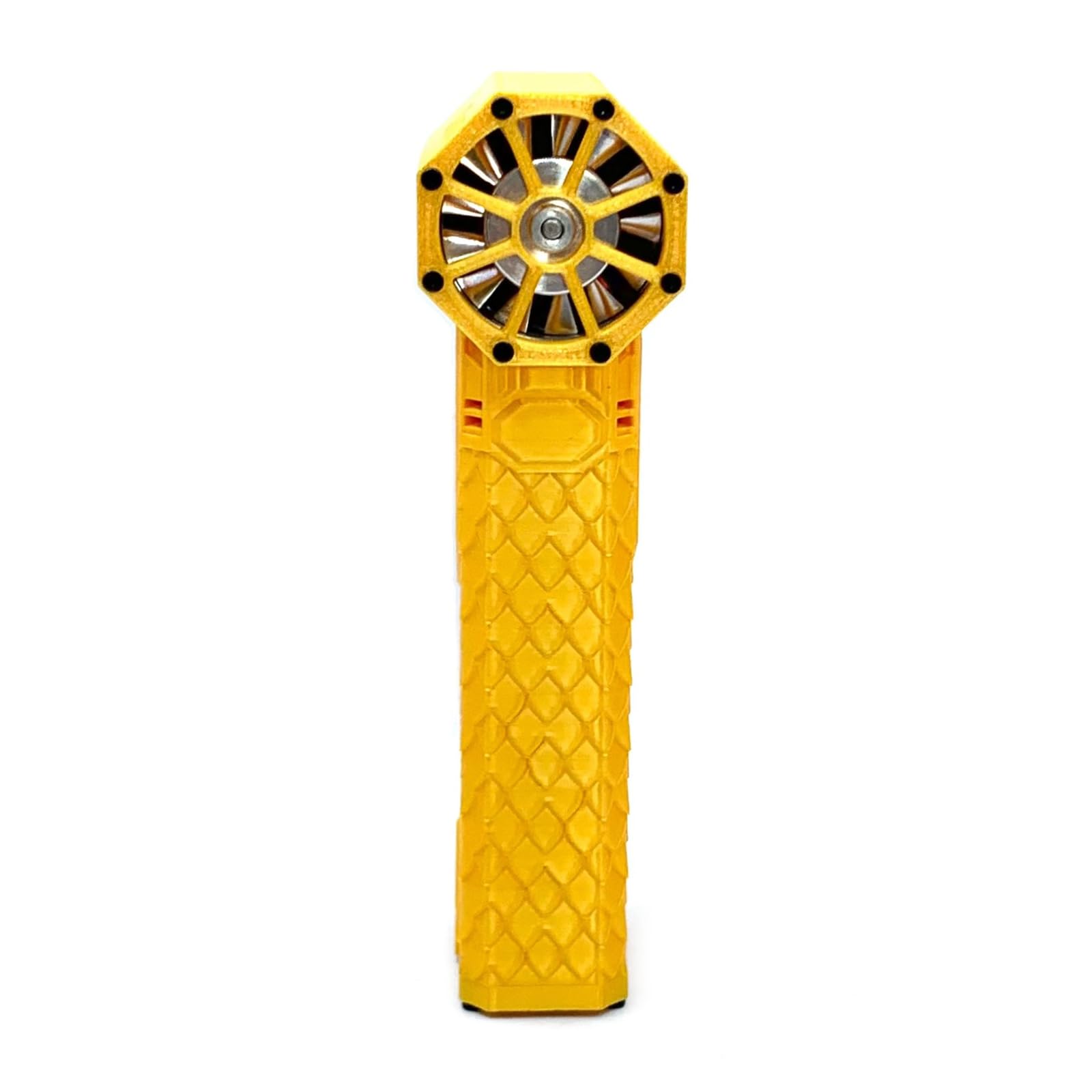 WEISUYUUS Dragon Pattern Handheld Fan - Portable Electric Blower with Powerful Airflow, USB Rechargeable Pocket Fan for Home, Office & Outdoor Cooling | Perfect for Travel, Camping & Hot Weather