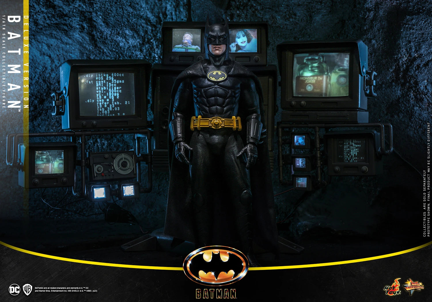 Hot Toys DC Comics Batman (1989) Deluxe Version 1/6 Scale 12