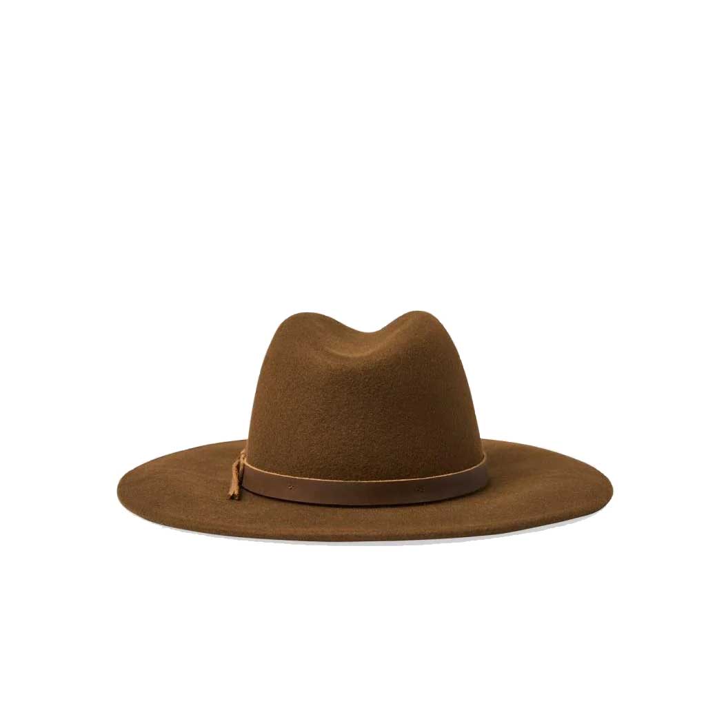 Brixton Field Proper Hat - Stylish Coffee-Colored Men's & Women's Casual Hat for Outdoor Activities, Travel & Everyday Wear