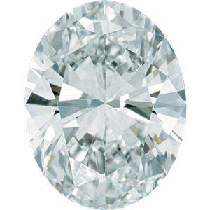 1ct Oval Diamond - SI2/SI3 Clarity, GHI Color - Perfect for Engagement Rings & Fine Jewelry