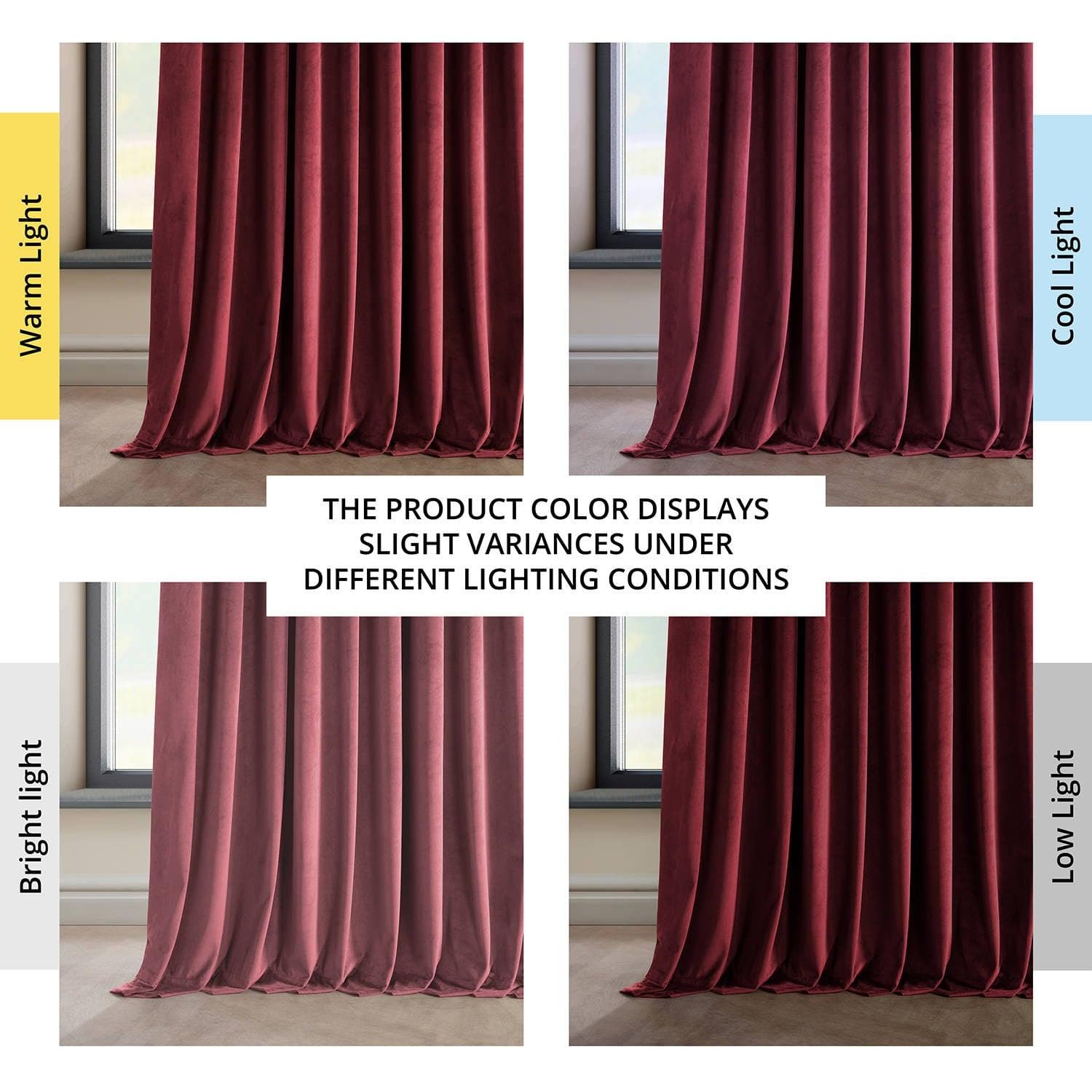 Extra Wide Heritage Plush Velvet Blackout Curtains for Movie Theater Style Home Theater & Bedroom - Room Darkening Window Drapes for Ultimate Light Blocking & Privacy