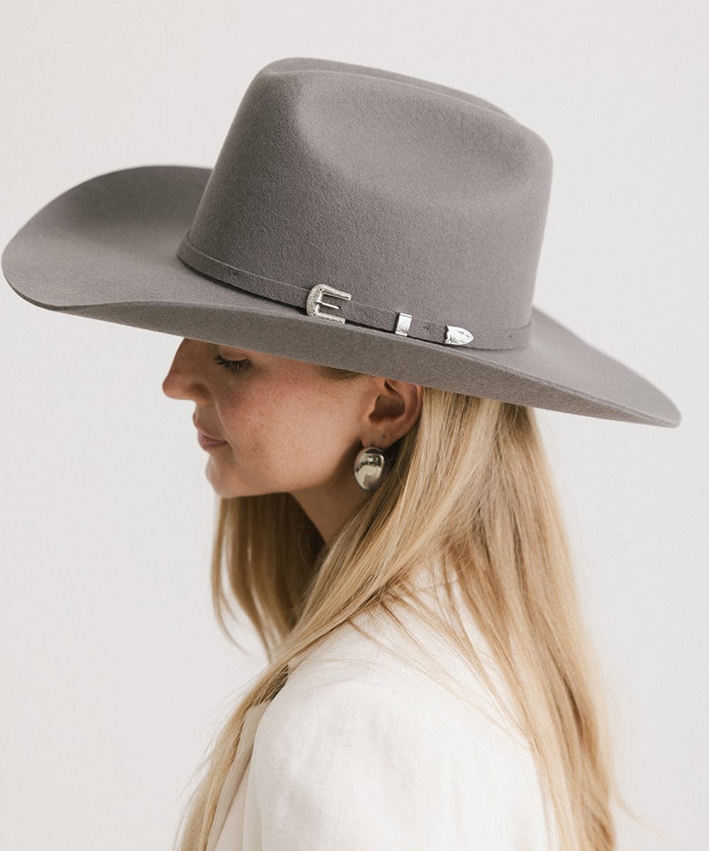 Teddy Cattleman Cowboy Hat for Men & Women - Western Style Felt Cowboy Hat with Adjustable Chin Strap - Perfect for Rodeo, Country Music Festivals & Outdoor Adventures