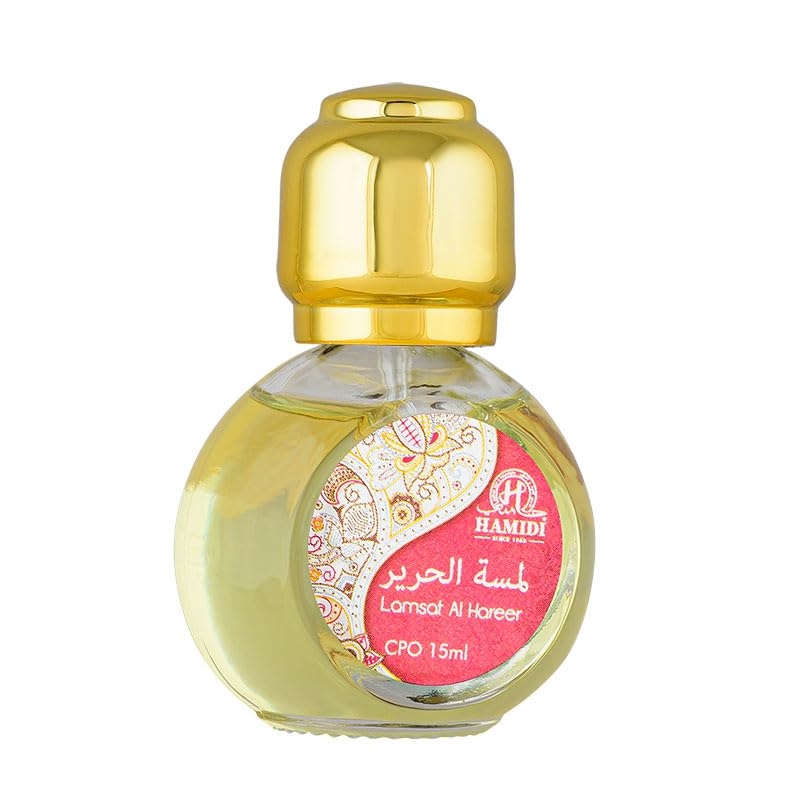 Lamsat Al Hareer CPO 15ml Attar by Hamidi | Premium Men's Perfume Oil | Long-Lasting Arabic Fragrance | Alcohol-Free Concentrated Scent | Ideal for Daily Wear, Special Occasions & Gifting