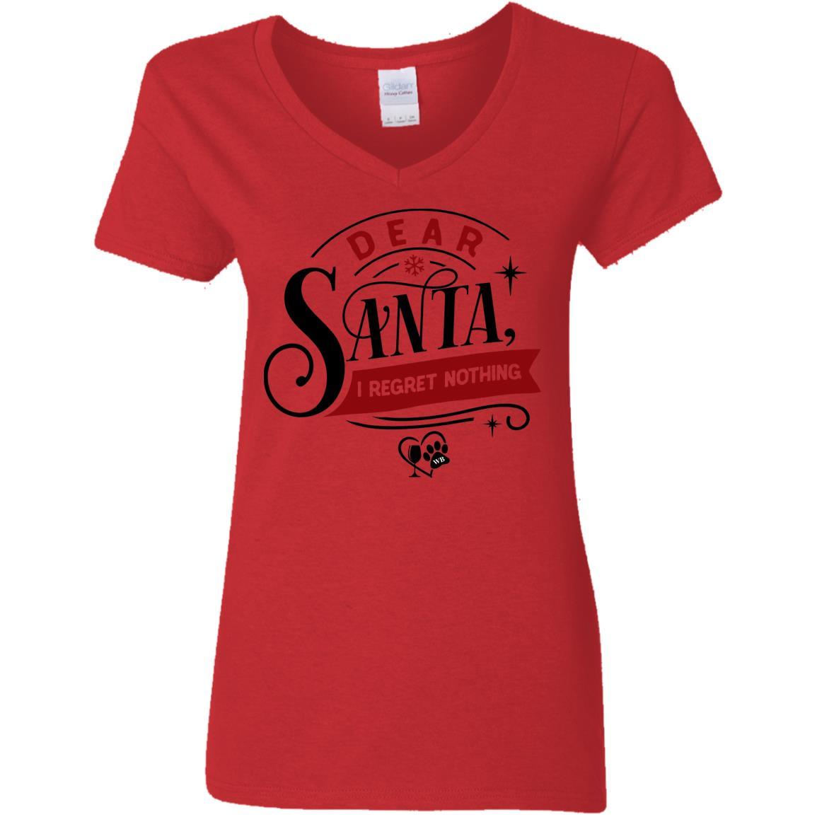 WineyBitches.Co Women's 5.3 oz V-Neck T-Shirt - Soft Cotton Casual Tee for Everyday Wear, Girls Night Out & Wine Tasting Events