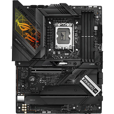 ASUS ROG STRIX Z790-H Gaming Motherboard with WiFi 6, LGA 1700 Socket, DDR5, PCIe 5.0 - Perfect for High-Performance Gaming PCs and Content Creation Workstations