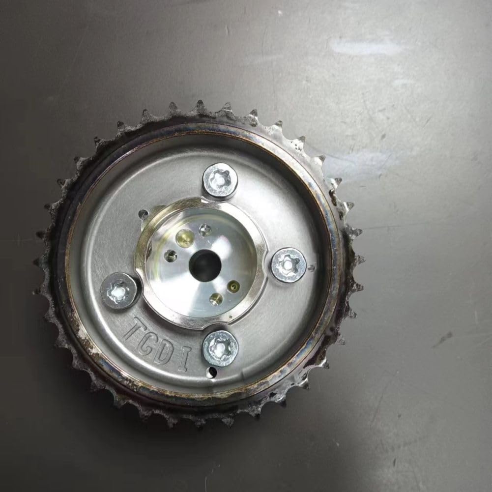 1PCS OE 24370-2B610 SHARP 36 TEETH Engine Timing Sprocket (VVT) Compatible with Hyundai Sonata 9th Gen (EX) - Perfect for Engine Timing System Repair & Maintenance