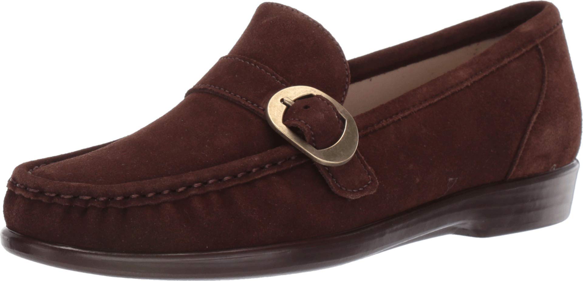 SAS Women's Taylor Comfort Wedge Slip-On Shoes with Tassels - Genuine Leather Upper for Casual Wear, Office & Travel - Comfortable Walking Shoes for Women