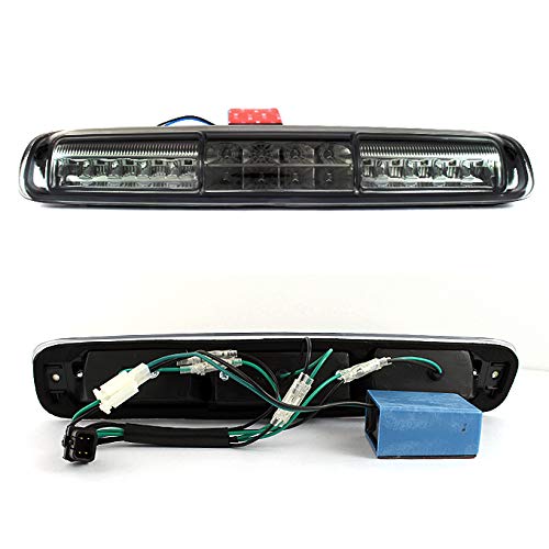 AKKON LED Tail Lights for Chevy Silverado & Sierra - Black Smoke Replacement Rear Lights with LED 3rd Brake Cargo Lamp | Upgrade for Trucks, SUVs & Off-Road Vehicles