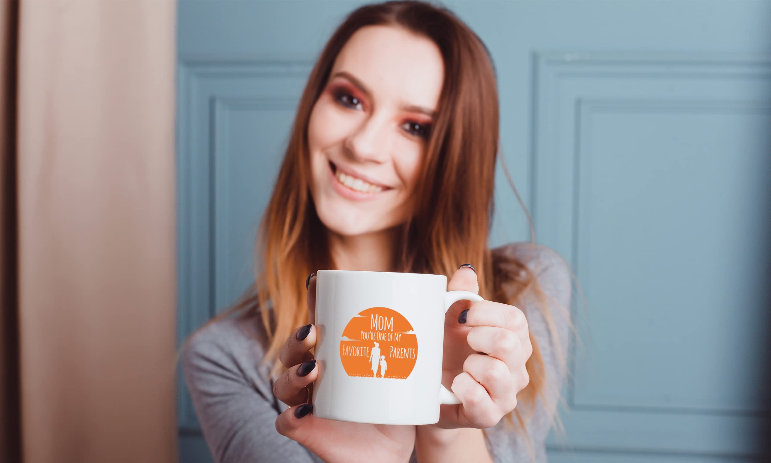Winston & Bear Mom Coffee Mug - 11oz & 15oz Ceramic Mugs for Mothers Day, Birthday Gifts - Funny Inspirational Quotes for Women - Perfect for Home, Office & Coffee Lovers