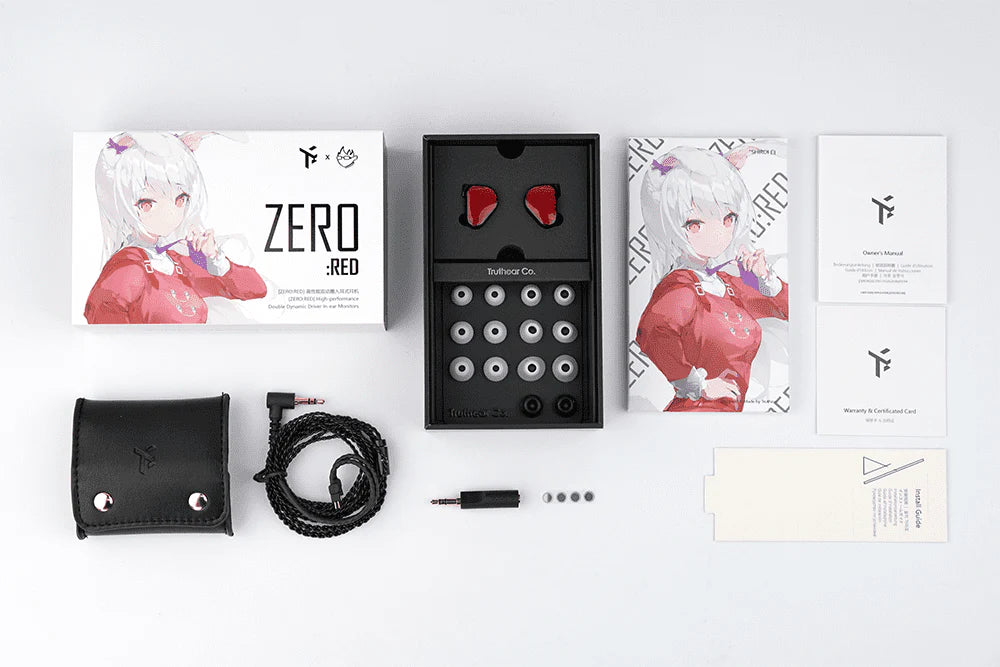 TRUTHEAR x Crinacle ZERO: RED Dual Dynamic Driver HiFi In-Ear Monitors (IEM) - Premium Sound Quality for Music Lovers, Audiophiles & Gaming Enthusiasts