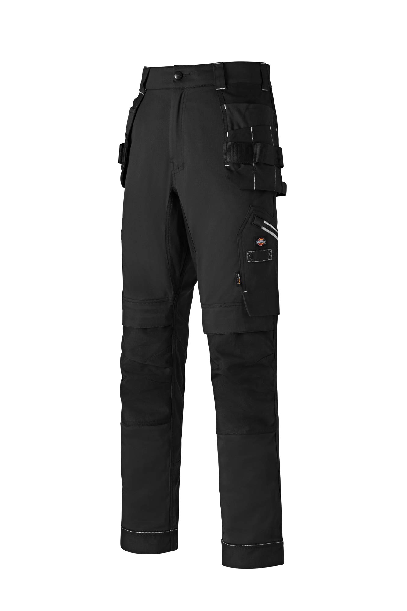Dickies Universal Flex Holster Work Pants TR2010T - Durable & Comfortable Men's Cargo Pants, Gray 30T - Ideal for Construction, Landscaping & Outdoor Work