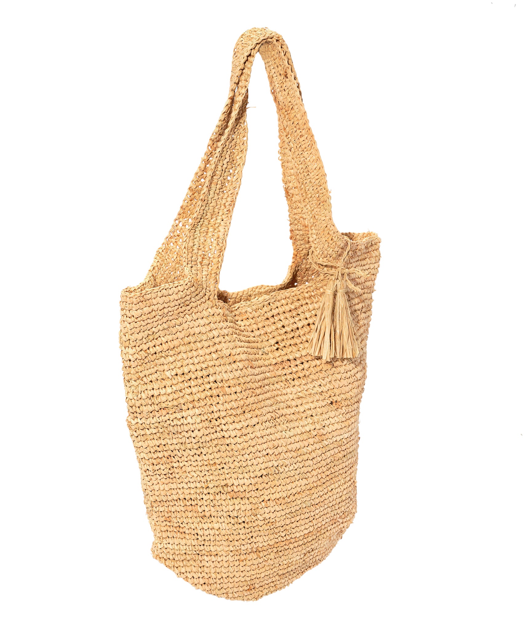 Eco-Friendly Raffia Packable Tote Bag - Foldable Beach Bag for Women, Lightweight & Durable - Perfect for Travel, Shopping, and Beach Outings