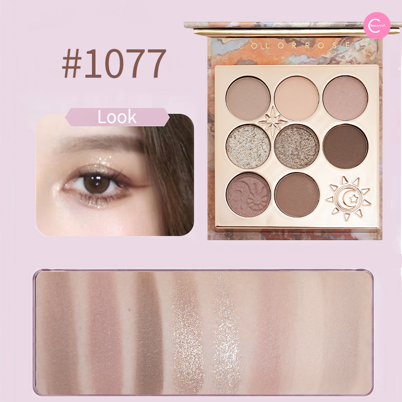 Colorrose Three Lifetimes Series 8-Color Eyeshadow Palette | Highly Pigmented, Long-Lasting Makeup | Perfect for Daytime, Night Out & Special Occasions