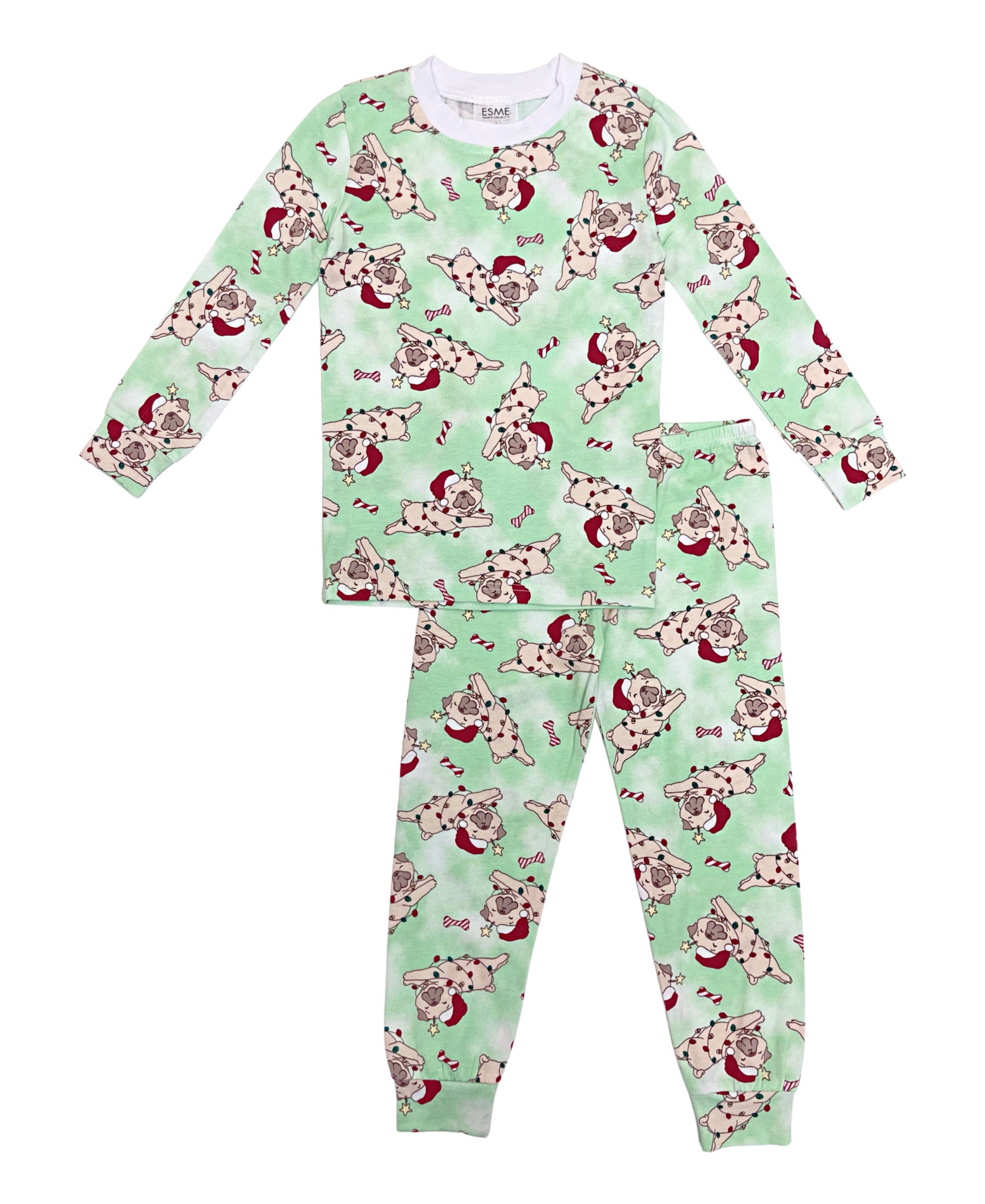 Christmas Pug Set - Fun Holiday Decorations & Gifts for Dog Lovers - Perfect for Home, Office, and Party Decor