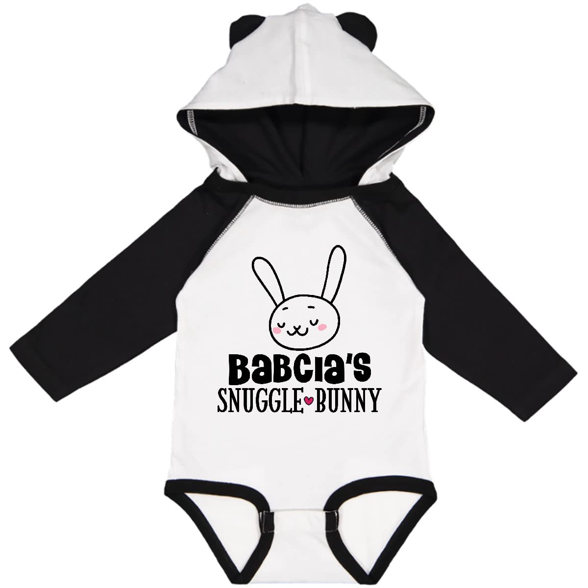 Inktastic Babcia Snuggle Bunny Easter Long Sleeve Baby Bodysuit - Cute Easter Outfit for Newborns & Infants - Perfect for Easter Photos, Family Gatherings & Spring Celebrations