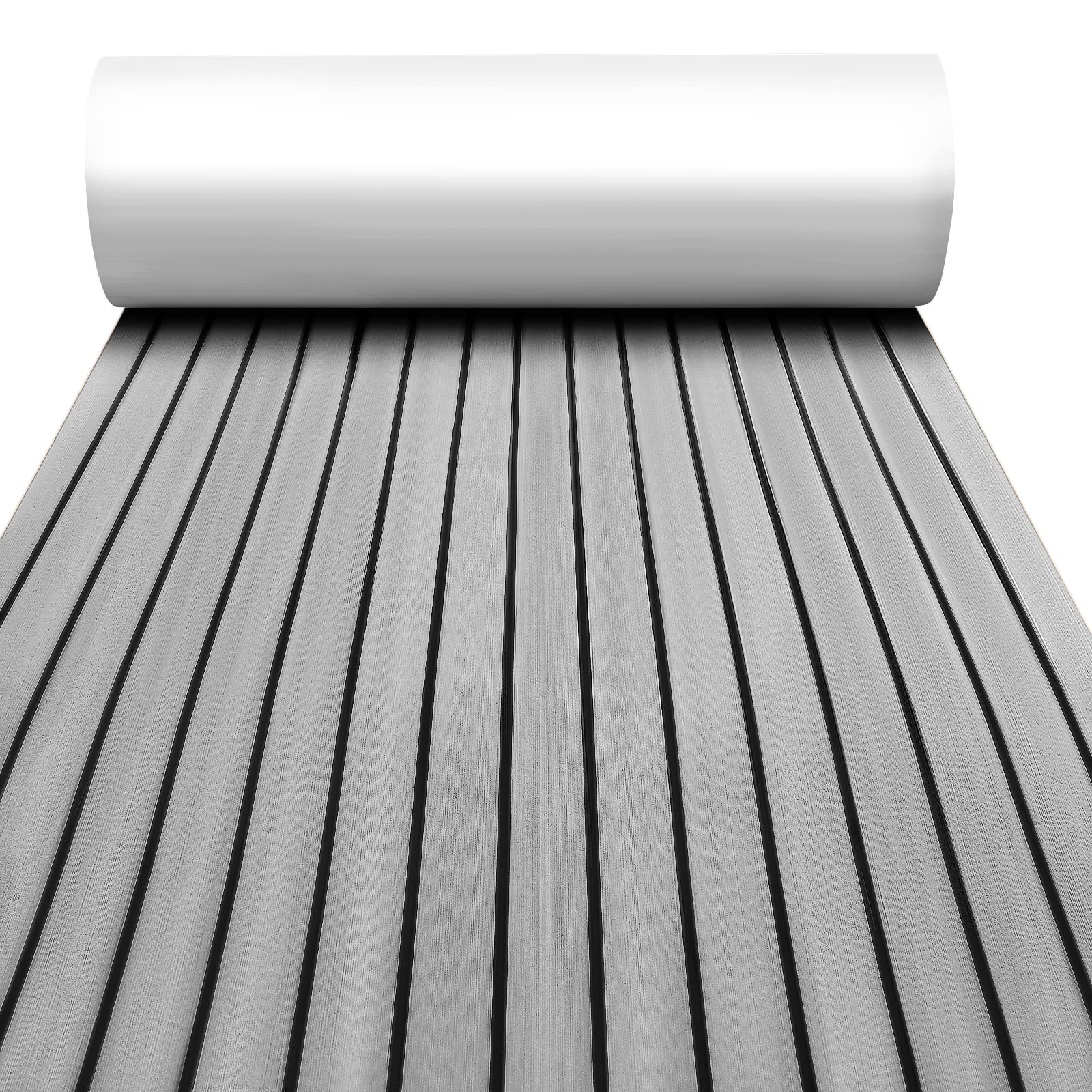 Premium EVA Foam Faux Teak Marine Mat - Self-Adhesive Non-Slip Boat Flooring for Motorboats, Yachts, RVs & Kayaks | Waterproof Decking Sheet for Surfboard Storage & Marine Applications