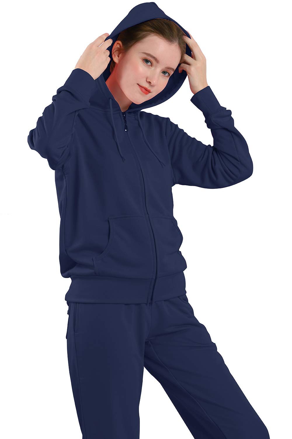 Women's Casual 2-Piece Track Suit Set - Comfortable Sweatsuit for Running, Yoga & Lounge Wear - Perfect for Gym, Travel & Everyday Outfits